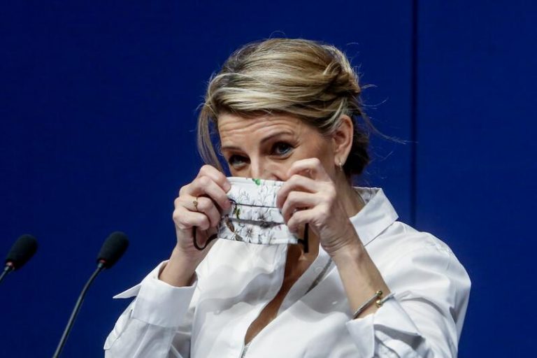 Díaz dice «no entender» que «una parte» del Gobierno no comparta medidas laborales eficaces en pandemia