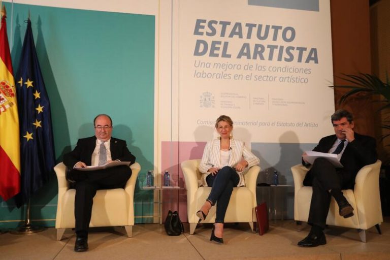 Los artistas tendrán atención personalizada por videollamada para «cuestiones» de Seguridad Social