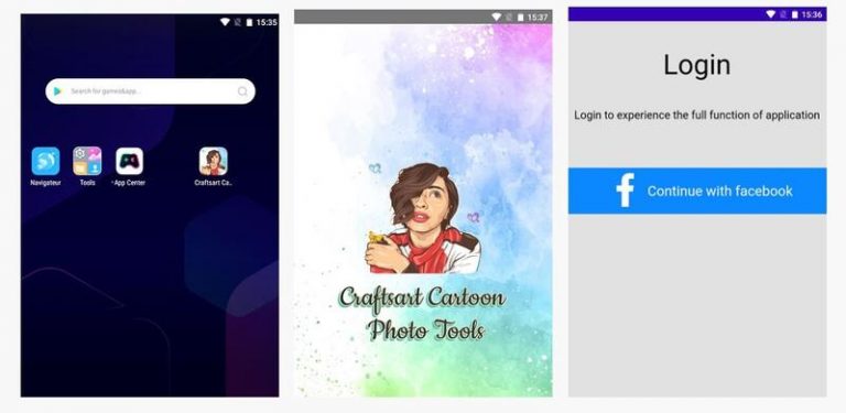 Detectan un ‘spyware’ en Craftsart Cartoon Photos Tools que roba los datos de Facebook