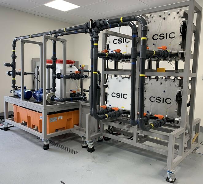 El CSIC presenta un prototipo de batería que permite almacenar energía a gran escala