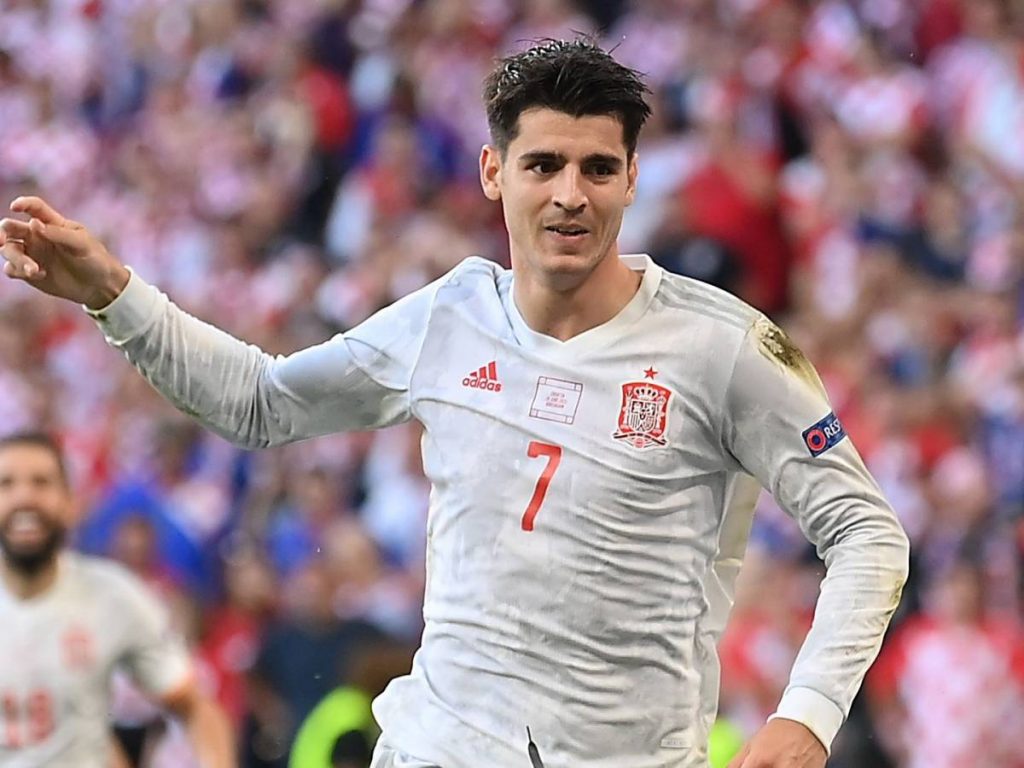 El Equilibrio De La Zona Delantera Con Álvaro Morata
