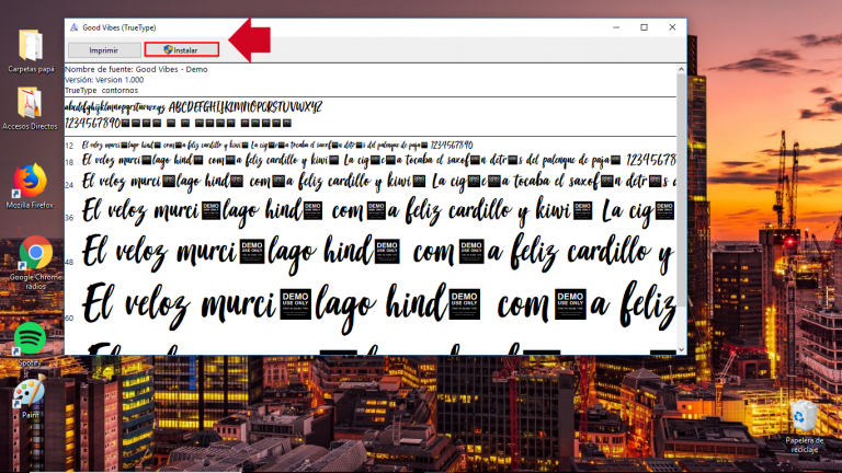 Así instalas fuentes tipográficas en Windows