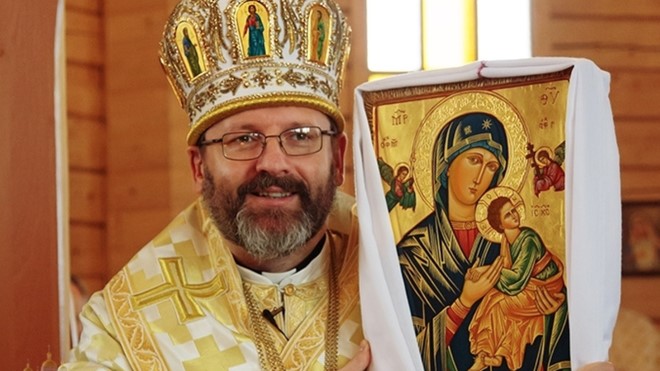 Sviatoslav Shevchuk, cabeza de la iglesia greco-católica, asegura que los rusos planeaban matarlo