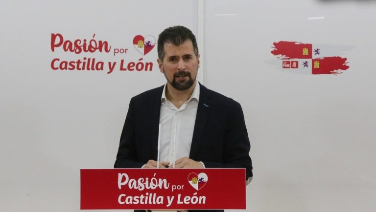 Tudanca exige a Feijóo que «pare el pacto con Vox» en Castilla y León