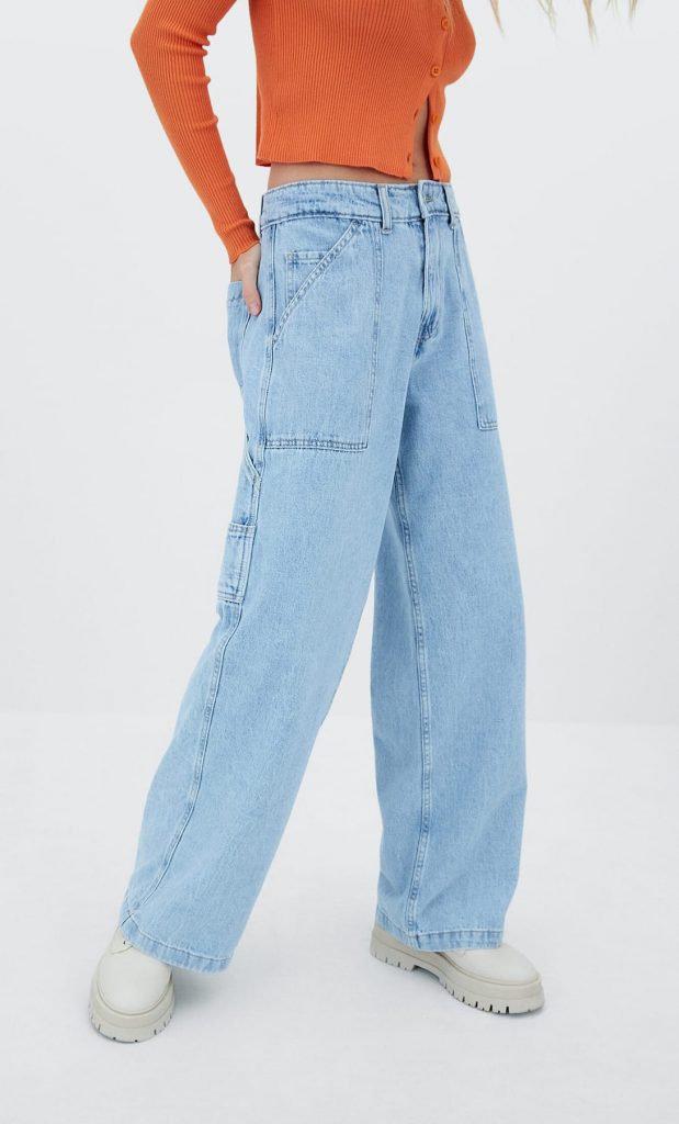 Estos Vaqueros De Stradivarius Le Sirven A Todo El Mundo