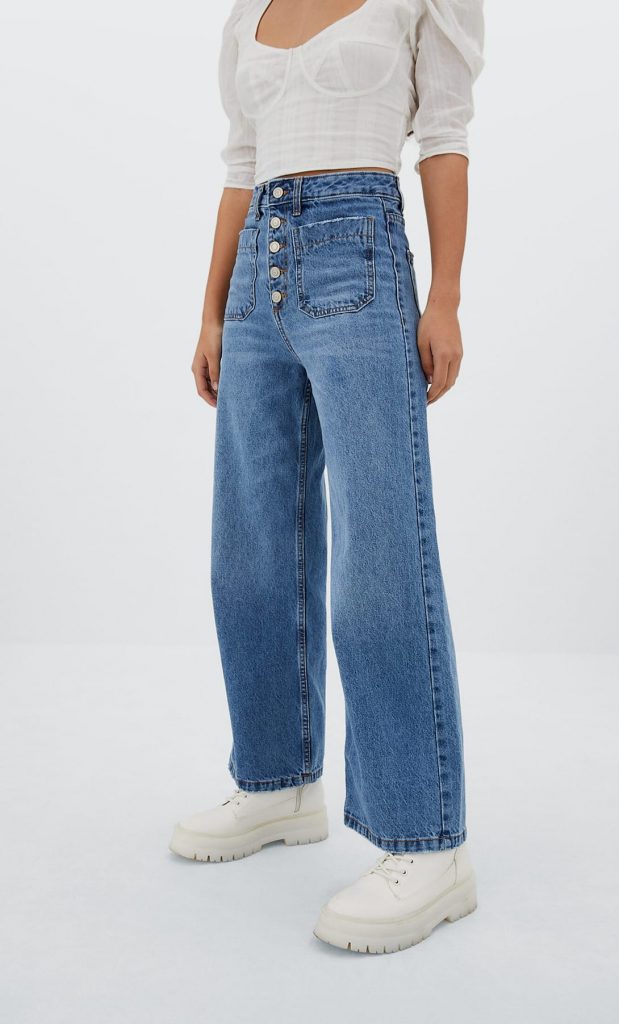 Estos Vaqueros De Stradivarius Le Sirven A Todo El Mundo
