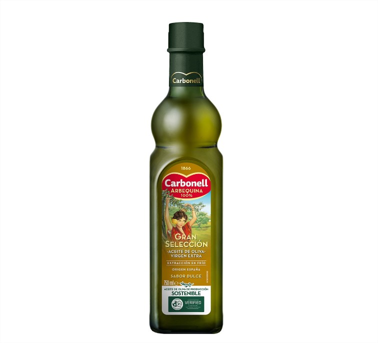aceite de oliva arbequina sabor dulce carbonell