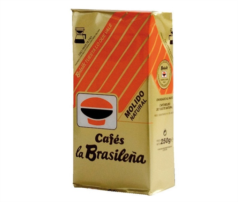 Cafe Molido Natural De Italia La Brasileña