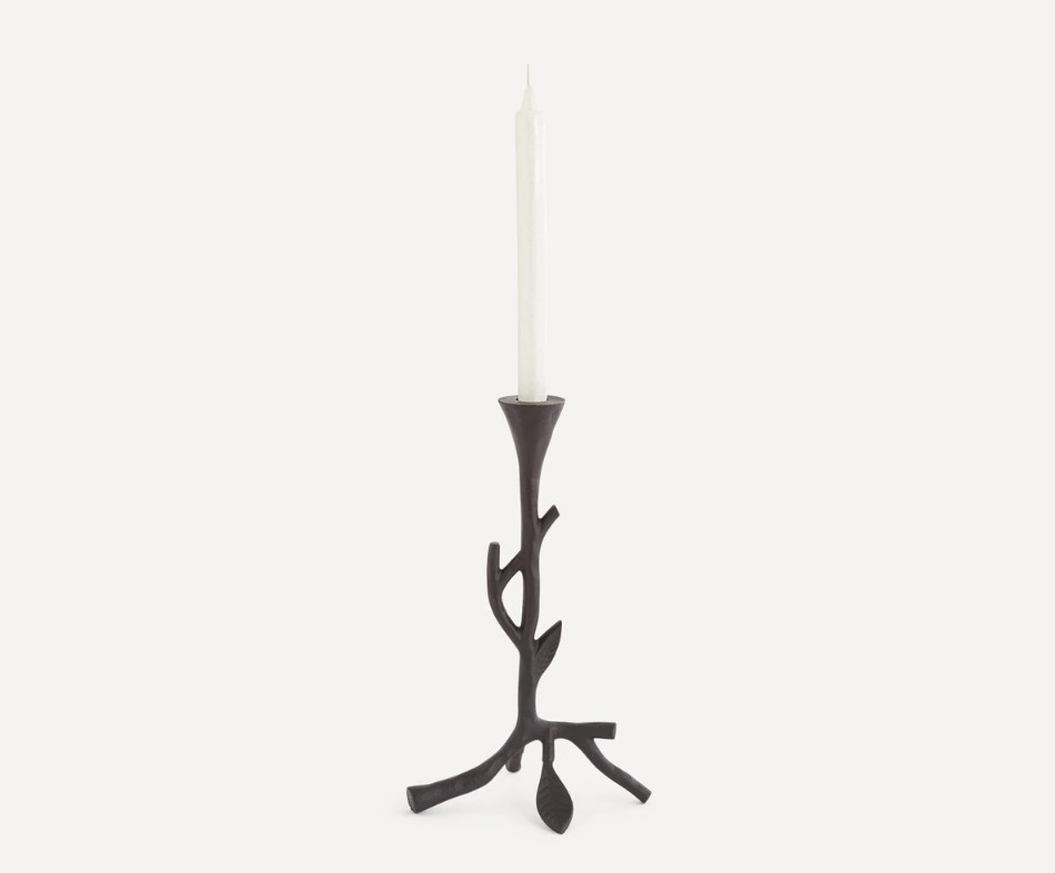 candelabro hojas motril