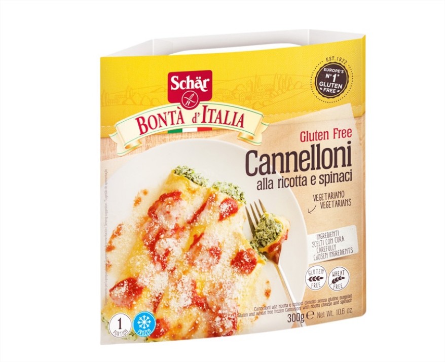 Canelones Requeson Y Espinaca Schar