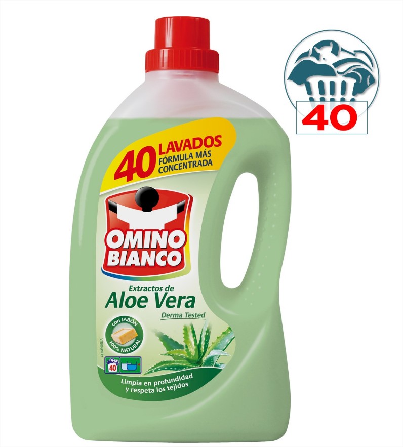 Detergente Liquido Aloe Vera Omino Blanco El Corte Ingles