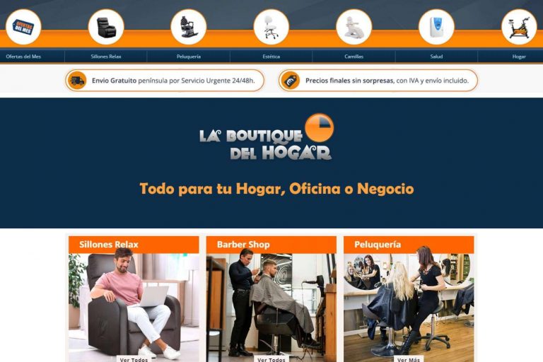 Encontrar todo tipo de productos para el hogar en la tienda online La Boutique del Hogar