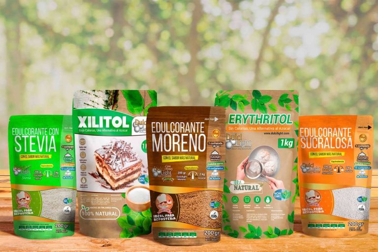 Dulcilight son Edulcorantes Zero con sabor natural de la empresa Edulcodiet SL