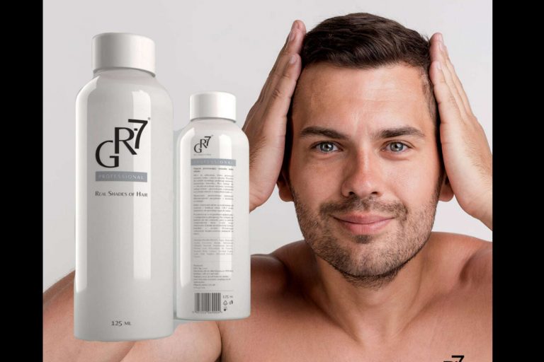 La loción GR-7 Professional revierte la aparición de canas y devuelve el color natural