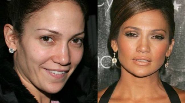 Las 10 famosas en las que el  maquillaje hace milagros