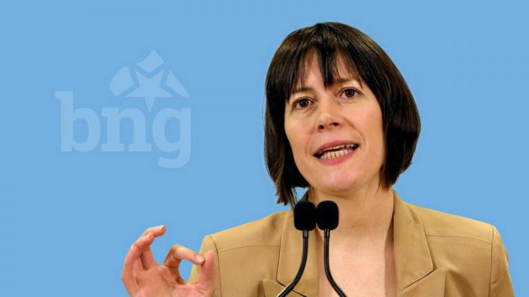 Ana Pontón denuncia que Galicia necesita un «Gobierno a la altura» y no en «campaña electoral interna»