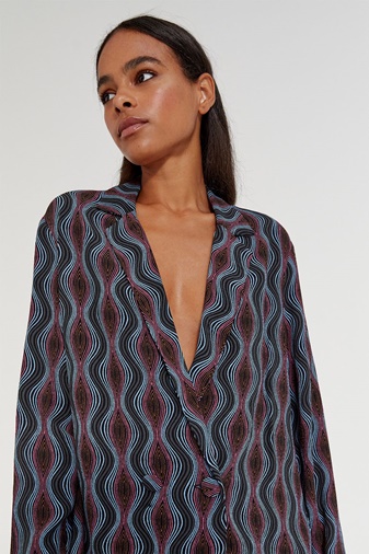Chaqueta Estilo Fluido Pull And Bear