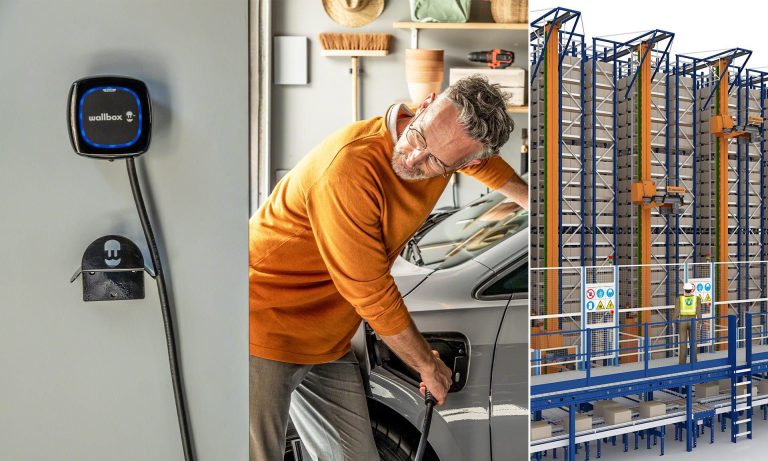 Mecalux automatiza la logística de la nueva fábrica de Wallbox en Barcelona