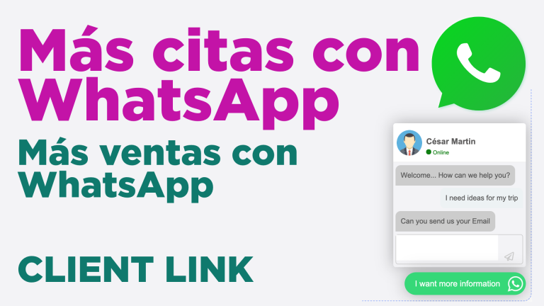 Client Link, mucho más que Webs para abogados y asesores. CRM, WhatsApp y gestión de contenidos
