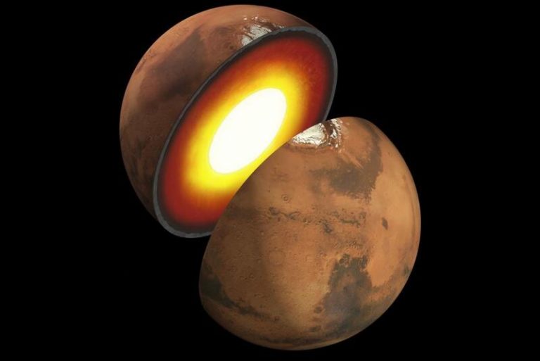 La actividad sísmica en Marte encaja con magma activo en el manto