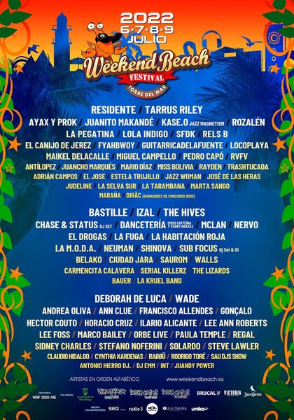 Weekend Beach Festival Torre del Mar cierra su cartel de 2022 que tiene una fuerte presencia femenina