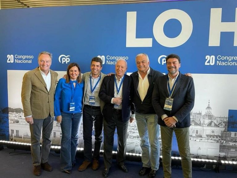 El PPCV resalta su presencia en la Ejecutiva de PP