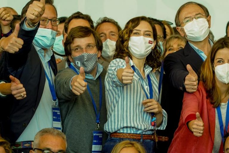 Almeida dará su voto a Ayuso en el congreso del PP de Madrid