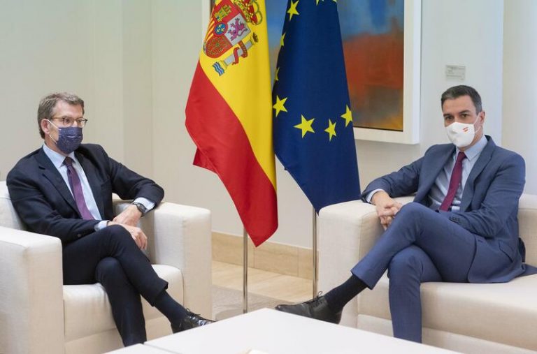 Malestar en el equipo de Feijóo por no enviar Sánchez antes al PP el orden del día