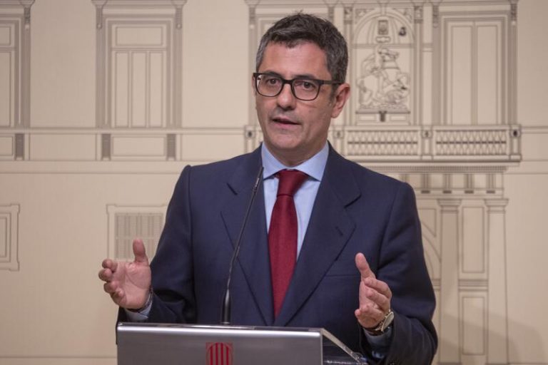 Bolaños cree que la reunión con el Govern fue «útil» y aboga por esclarecer el espionaje