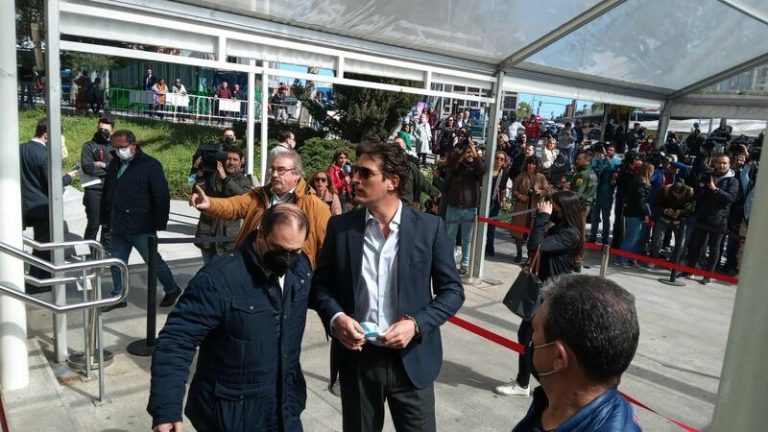 La atropellada entrada de Luis Medina en los juzgados