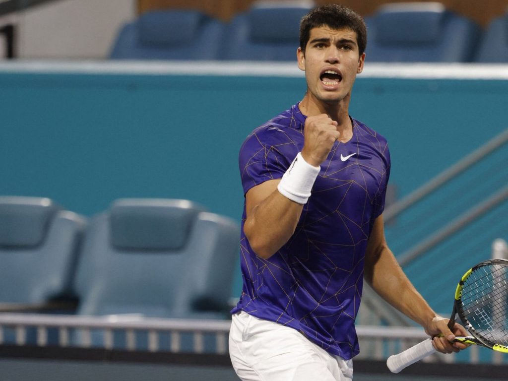 Carlos Alcaraz, Campeón De Miami Open 2022