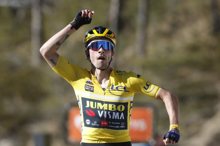 El esloveno Primoz Roglic, primer líder de la Vuelta al País Vasco
