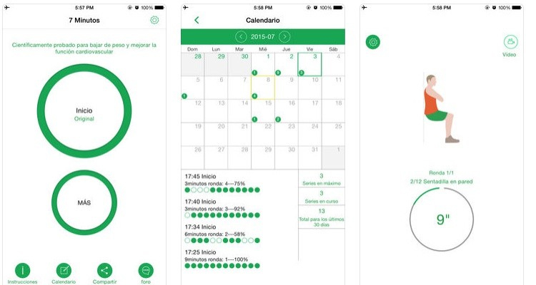 Apps geniales para hacer ejercicio y ponerte en forma