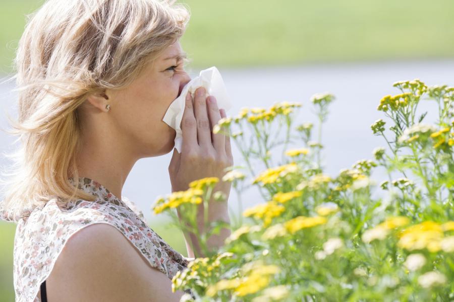 Síntomas de la alergia de primavera