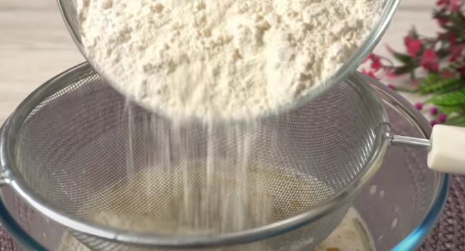 preparación de masa pan turco