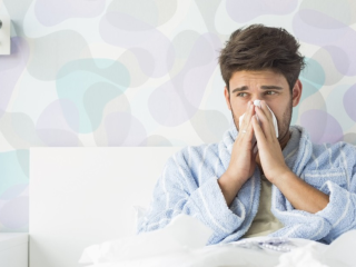 La Llegada De La Gripe Y Resfriados Por Un Beso