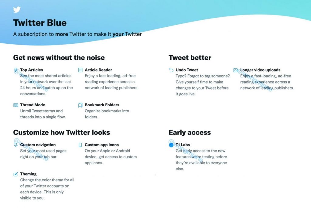 ¿Todas Las Funciones De Twitter Blue Están Disponible?