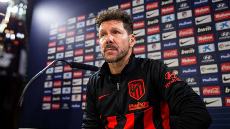 Simeone: «Da gusto ver jugar al City, tiene futbolistas seguramente mejores que nosotros»