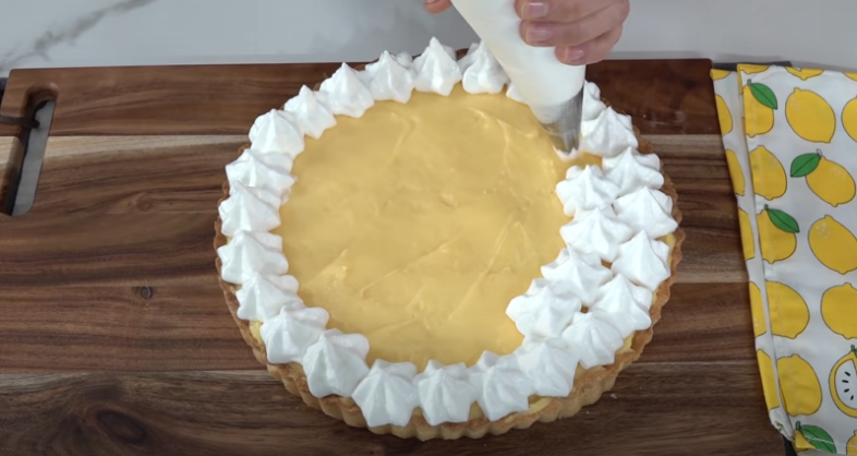 tarta crema de limón