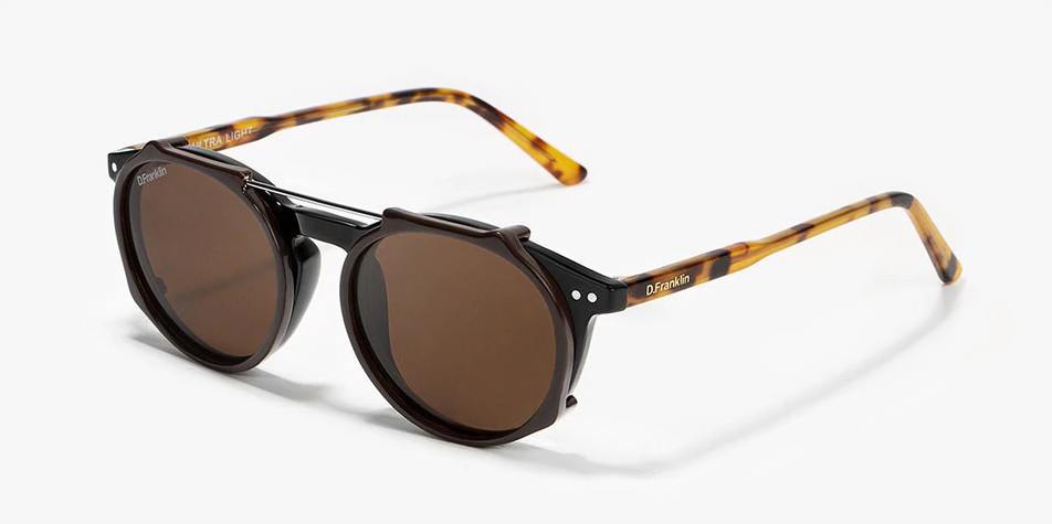 gafas de sol color marron d.franklin