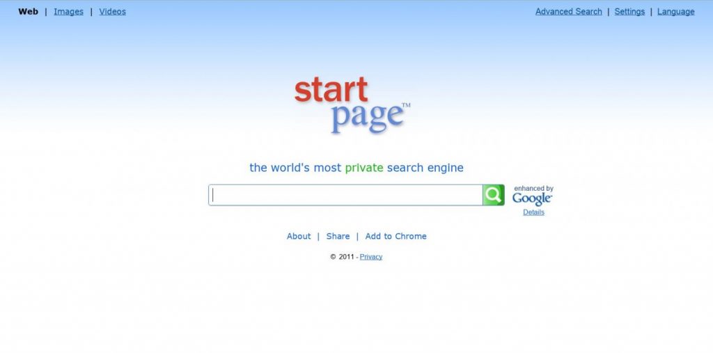 Startpage Es Muy Confidencial En Comparación Con Google  