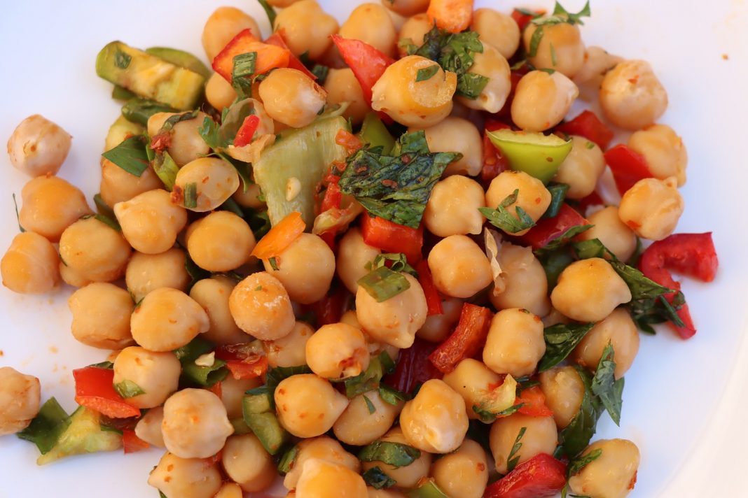 garbanzos con espinacas