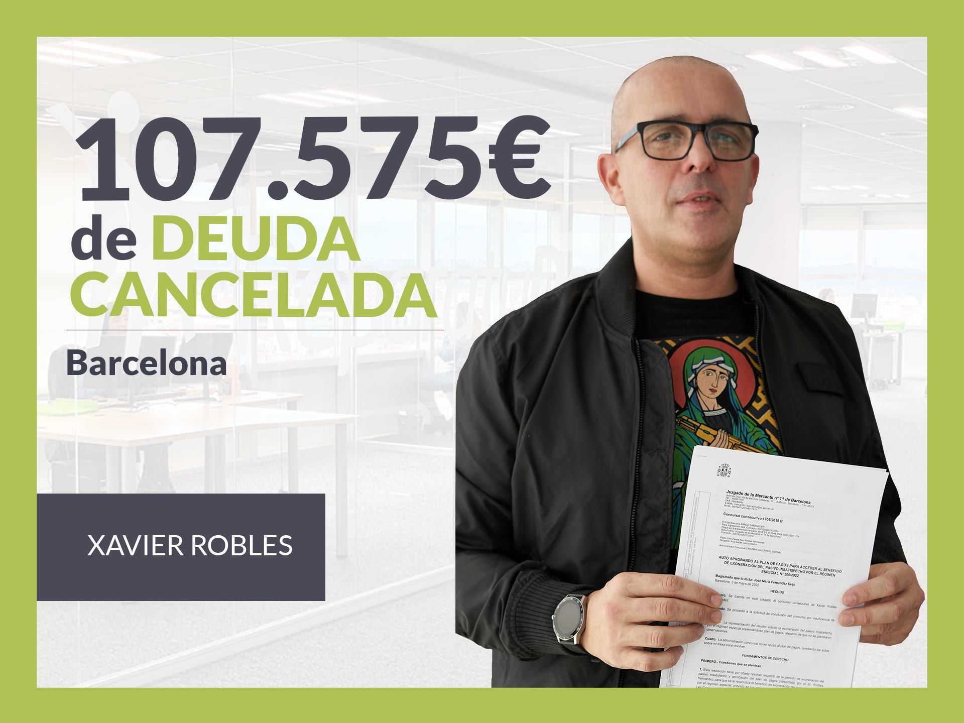 Repara tu Deuda Abogados cancela 107.575 ? en Barcelona con la Ley de Segunda Oportunidad