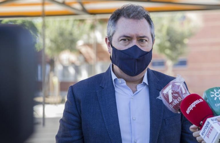 Espadas (PSOE-A) da positivo en coronavirus y suspende su agenda de fin de semana en Andalucía