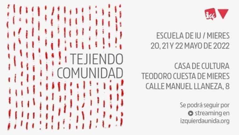 IU arranca este viernes su ‘Escuela de Formación’ con la apuesta por el frente amplio