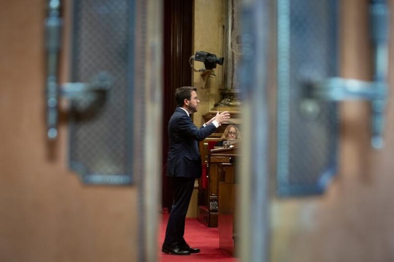 Aragonès asegura que en su primer año de mandato el Govern ha trabajado para «la Cataluña entera»