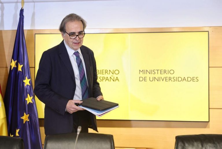 El Ministro de Universidades asegura no estar satisfecho con la gestión del espionaje