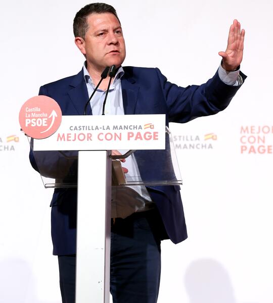 Un encuesta determina que Page es el preferido como presidente de Castilla-La Mancha