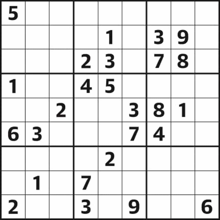 ¿Cómo debe comenzar a jugar un principiante el sudoku?
