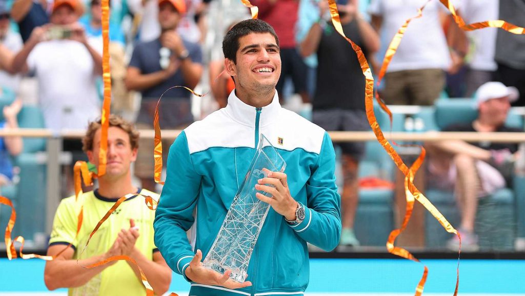 El Rey de Miami, Carlos Alcaraz